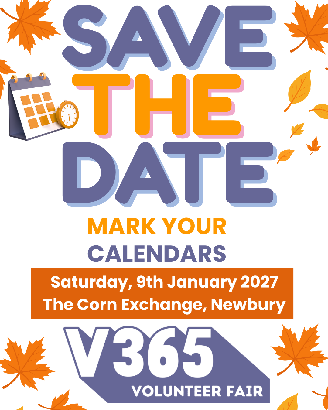 Blue & Pink Cartoony Save The Date Instagram Post